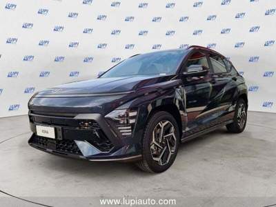 Hyundai Kona 1.6 HEV NLine 2WD DCT Blu/Azzurro usata Pistoia