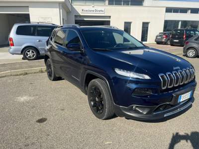 Jeep Cherokee 2.2 Mjt II 4WD Active Drive II Limited+ Blu/Azzurro usata SAN GIORGIO PIACENTINO