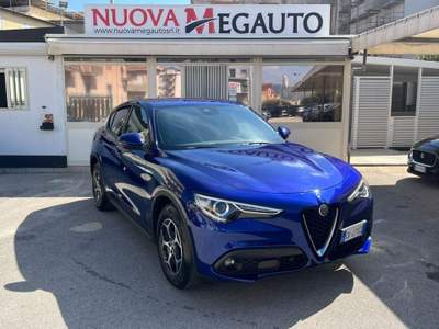 Alfa Romeo Stelvio 2.2 Turbodiesel 160 CV AT8 RWD Super Business Blu/Azzurro usata Alcamo