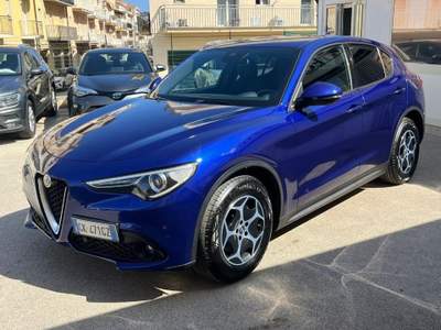 Alfa Romeo Stelvio 2.2 Turbodiesel 160 CV AT8 RWD Super Business Blu/Azzurro usata Alcamo