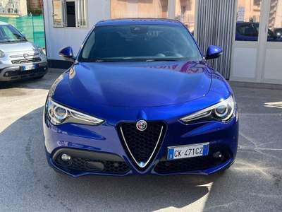 Alfa Romeo Stelvio 2.2 Turbodiesel 160 CV AT8 RWD Super Business Blu/Azzurro usata Alcamo