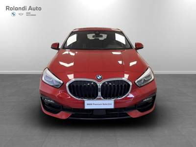 BMW Serie 1 118d d Sport auto Rosso usata Casale Monferrato