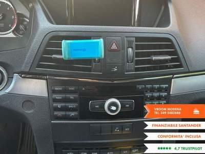 Mercedes-Benz Classe E E 220 CDI Coupï¿½ BlueEFFICIENCY Bianco usata Modena