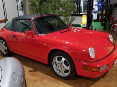 Porsche 911 964 Targa Book service Asi Italia rarità Rosso usata Cazzano Sant'Andrea