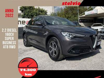 Alfa Romeo Stelvio 2.2 Turbodiesel 160 CV AT8 RWD Super Business Grigio usata Isernia