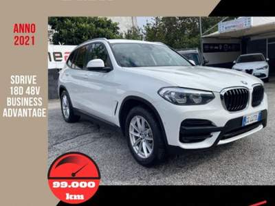 BMW X3 sDrive18d 48V Business Advantage Bianco usata Isernia