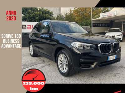 BMW X3 sDrive18d Business Advantage Nero usata Isernia