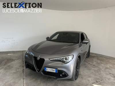 Alfa Romeo Stelvio  -  2.2 turbodiesel 210 cv at8 q4 veloce Grigio usata Ancona
