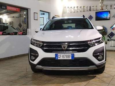 Dacia Sandero  Stepway 1.0 tce  Eco-g 100cv  EXPRESSION Bianco usata Ragusa