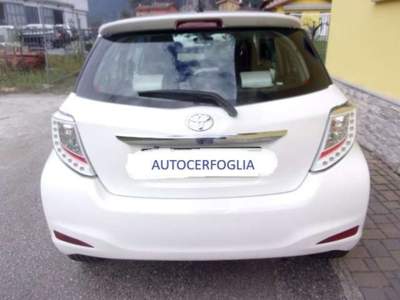 Toyota Yaris Yaris 5p 1.0 Lounge -X NEO PATENTATI !! Bianco usata Samolaco