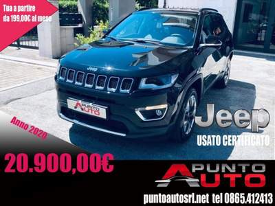 Jeep Compass 2.0 Multijet II 4WD Limited AT9 NERA Grigio usata Isernia