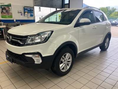 SsangYong Korando 2.0 2WD MT GPL Limited Bianco usata Cassino