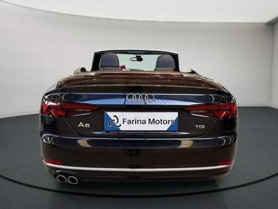 Audi A5 Cabrio 2.0TDI Stronic Business Sport NAVI CRUISE Nero usata Liscate