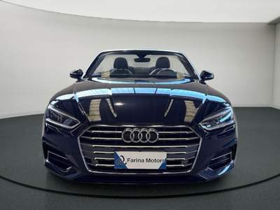 Audi A5 Cabrio 2.0TDI Stronic Business Sport NAVI CRUISE Nero usata Liscate