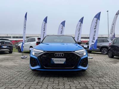 Audi RS 3 SPB TFSI quattro S tronic MATRIX CARPLAY TETTO ACC Blu/Azzurro usata Liscate
