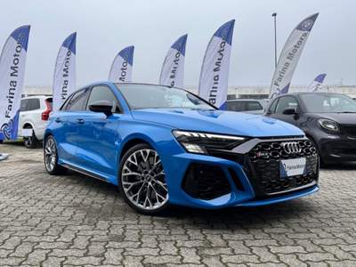 Audi RS 3 SPB TFSI quattro S tronic MATRIX CARPLAY TETTO ACC Blu/Azzurro usata Liscate