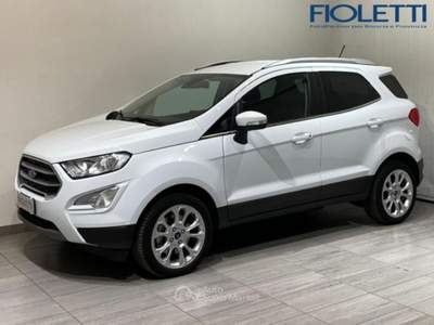 Ford EcoSport 1.0 ECOBOOST 125 CV START&STOP TITANIUM Bianco usata Manerbio