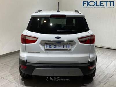 Ford EcoSport 1.0 ECOBOOST 125 CV START&STOP TITANIUM Bianco usata Manerbio