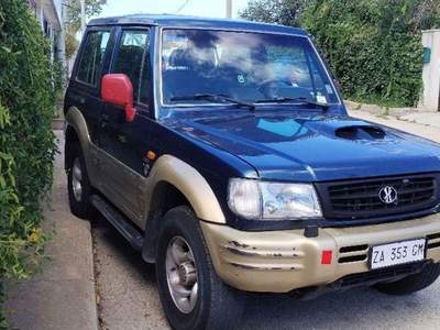 Hyundai Galloper  3p 2.5 tdi Max Blu/Azzurro usata Ragusa
