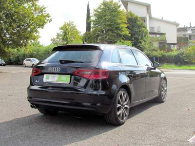 Audi A3 SPB 2.0 TDI 150 CV clean diesel S tronic Ambition Nero usata Latina