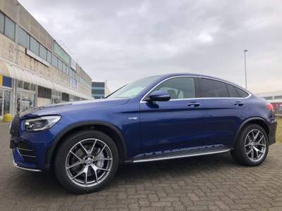 Mercedes-Benz GLC 4Matic Coupé Tetto Camera 360° Led Burmester Blu/Azzurro usata Liscate