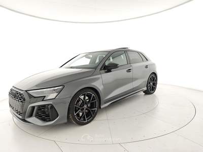 Audi RS 3 RS3 SPB Tetto Panoramico+Velocità 280km/h +3 anni garanzia Grigio usata Capua