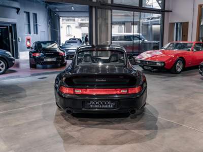 Porsche 911 3.6 TURBO biturbo cat Coupé*TURBINE NUOVE* Nero usata MILANO