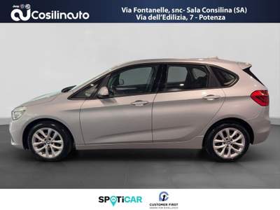 BMW Serie 2 Active Tourer 214d d Active Tourer Advantage 116 CV Argento usata Sala Consilina
