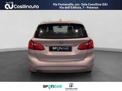 BMW Serie 2 Active Tourer 214d d Active Tourer Advantage 116 CV Argento usata Sala Consilina