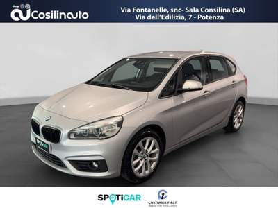 BMW Serie 2 Active Tourer 214d d Active Tourer Advantage 116 CV Argento usata Sala Consilina