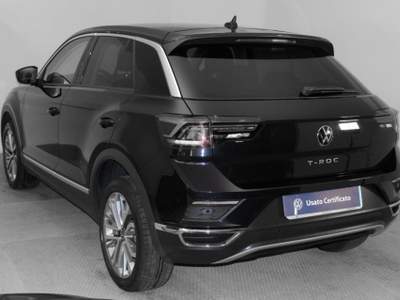 Volkswagen T-Roc 1.5 TSI ACT DSG Advanced BlueMotion Technology Nero usata Paruzzaro