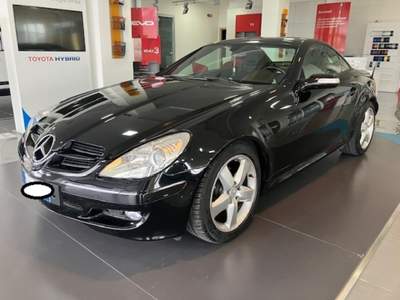 Mercedes-Benz SLK Kompressor cat Nero usata Cassino