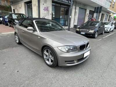 BMW Serie 1 120d 120d Cabrio Eletta Beige usata Roma
