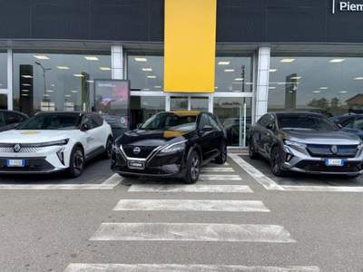 Nissan Qashqai MHEV 140 CV N-Connecta Nero usata San Martino Siccomario