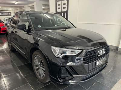 Audi Q3 35 TFSI S tronic S line edition TETTO PELLE/ALCANT Nero usata Savona