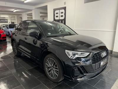 Audi Q3 35 TFSI S tronic S line edition TETTO PELLE/ALCANT Nero usata Savona