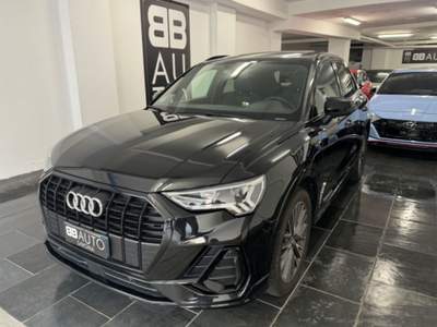 Audi Q3 35 TFSI S tronic S line edition TETTO PELLE/ALCANT Nero usata Savona