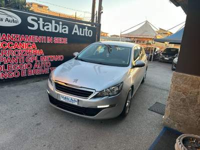 Peugeot 308 1.6 e-HDi 115 CV Stop&Start SW Allure Grigio usata Castellammare di Stabia