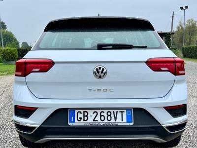 Volkswagen T-Roc KM ORIGINALI TAGLIANDATI, GARANZIA PER 1 ANNO COMPRESA Argento usata Porcari
