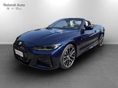 BMW Serie 4 420i d mhev 48V Msport auto Blu/Azzurro usata Casale Monferrato