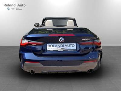 BMW Serie 4 420i d mhev 48V Msport auto Blu/Azzurro usata Casale Monferrato