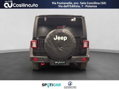 Jeep Wrangler 2.0 Turbo Benzina 280CV Rubicon *DA IMMATRICOLARE* Nero usata Sala Consilina