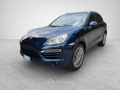 Porsche Cayenne 3.0 V6 tdi tiptronic 240cv - EURO5 Blu/Azzurro usata Cappelle sul Tavo