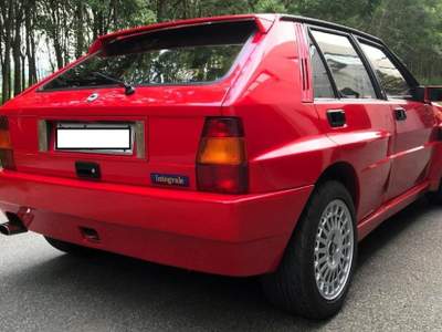 Lancia Delta 2.0i.e. turbo 16V HF integrale Rosso usata Gaglianico