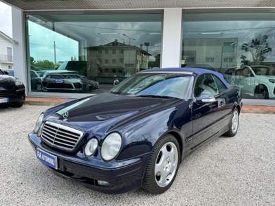 Mercedes-Benz CLK Kompressor cat Cabrio Elegance Evo Auto Blu/Azzurro usata Abano Terme