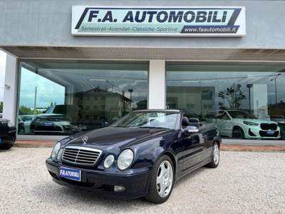 Mercedes-Benz CLK Kompressor cat Cabrio Elegance Evo Auto Blu/Azzurro usata Abano Terme