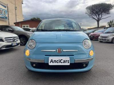 Fiat 500 1.3 Multijet 16V 95 CV Vintage Blu/Azzurro usata San Giuseppe Vesuviano