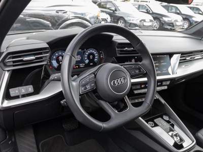 Audi A3 SPORTBACK 30 TFSI STRONIC S LINE BLACK PACK 18 Nero usata Rimini