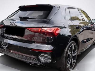Audi A3 SPORTBACK 30 TFSI STRONIC S LINE BLACK PACK 18 Nero usata Rimini