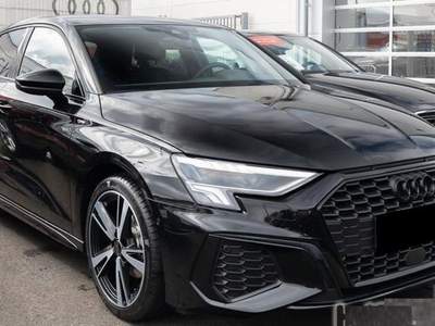 Audi A3 SPORTBACK 30 TFSI STRONIC S LINE BLACK PACK 18 Nero usata Rimini